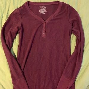 Long sleeve v neck